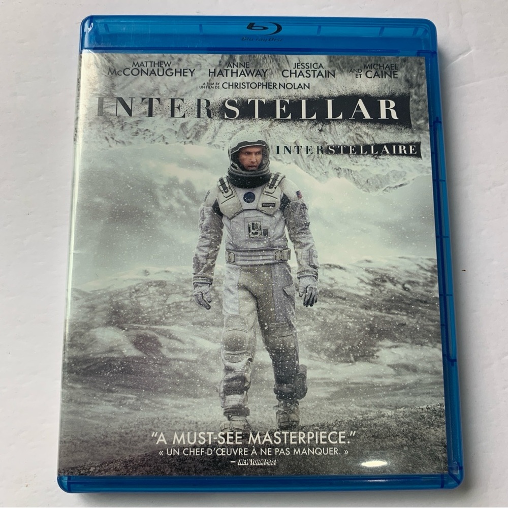 💙 Interstellar Blu-ray Movie
